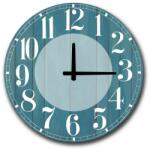 Wallity Ceas de perete Blue Vintage 5050MS-043, 50 cm, turcoaz