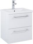 Roca Roma Compact szekrény 50x38.4x53 cm mosdókagyló alá akasztható fehér A857951806