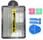 Apple Air 13 2024, Air 13 2025 üvegfólia, ütésálló kijelző védőfólia por eltávolító kerettel (0, 3mm vékony, 9H)