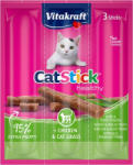 Vitakraft Stick macska jutalomfalat csirke&macskafű 3x18g