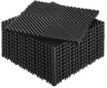 VEVOR Vízelvezető szőnyeg moduláris garázs padlólap 12 db szett 31x31 cm összepattintható PP anyag