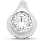 ÉkszerM Fehérarany Köves Medál AU 93452