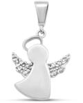 ÉkszerM Fehérarany Angyal Medál AU 93456