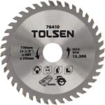 TOLSEN TOOLS Lamă de ferăstrău, TCT, 110 × 20 - 40T 76410 (76410) Fierastrau