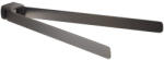 SAPHO PIRENEI mozgatható dupla törölközőtartó 360x46 mm, gun metal PI2381 (PI2381)