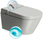 SAPHO GSI WCLEAN fali kerámia WC integrált bidéfunkcióval 59x38 cm, dual matt szürke 7418K17 (7418K17)