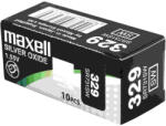 Maxell 329 ezüst-oxid gombelem (SR731SW) 1, 55V (Maxell-329)
