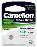 Camelion SR41/5 392 G3 192 LR41 AG3 L736 ezüst-oxid óra 1, 55V gombelem (Camelion-SR41-5bl)