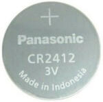 Panasonic CR2412 3V Lithium gombelem (Panasonic-CR2412-5bl)