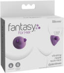 Fantasy For Her - vibrációs bimbószívó (lila) - szexshop