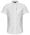 Superdry Rövid ujjú ingek OXFORD ESSENTIAL Fehér EU XL