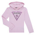 GUESS Pulóverek HOODED LS FLEECE_CORE Rózsaszín 8 ans