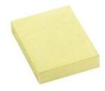 Evo Jegyzettömb öntapadó, 38x51mm, Evo, sárga (EV6C01 EVO-3851PE-G) - tintasziget