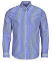 Gant Hosszú ujjú ingek REG CLASSIC POPLIN STRIPE SHIRT Kék EU L