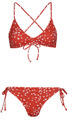 Roxy 2 részes fürdőruhák PT BEACH CLASSICS STRAPPY SET Piros EU XS