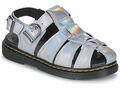 Dr. Martens Szandálok / Saruk Caarys J Silver Lazer Reflective Metallic Ezüst 29