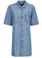 GUESS Rövid ruhák OVERSIZE SS DRESS Kék EU L