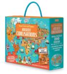 Sassi Junior Cunoaste si exploreaza - Puzzle Civilizatii antice (200 piese) Puzzle