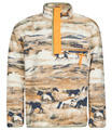 Columbia Polárok HELVETIA II PRINTED HALF SNAP FLEECE Bézs EU L