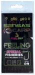SENSAS Elõkötött horog Crazy Bait 4015 15cm 8db 10/0, 22mm (73059)