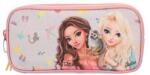 TOPModel tolltartó, 2-zipzáros (22x11x5 cm), barátnős, kismajmos, JUICY (5) (413325)