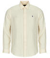 Ralph Lauren Hosszú ujjú ingek CHEMISE COUPE DROITE EN LIN Bézs EU XL - spartoo - 76 099 Ft