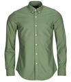 Ralph Lauren Hosszú ujjú ingek CHEMISE AJUSTEE SLIM FIT EN OXFORD LEGER Keki EU S