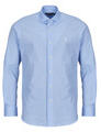 Ralph Lauren Hosszú ujjú ingek CHEMISE COUPE DROITE EN POPELINE MICRO MOTIF Kék EU M