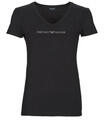 Giorgio Armani Rövid ujjú pólók T-SHIRT V NECK Fekete EU L