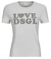 Desigual Rövid ujjú pólók LOVE DSGL Fehér EU XL