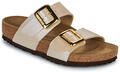 Birkenstock Papucsok Sydney CB BF Graceful Pearl White Bézs 39