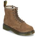 Dr. Martens Csizmák Serena J Dark Khaki Bronx Suede Bézs 34