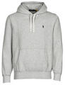 Ralph Lauren Pulóverek SWEAT A CAPUCHE MOLTONE EN COTON LOGO PONY PLAYER Szürke EU XL