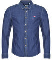 Levi's Hosszú ujjú ingek LS BATTERY HM SHIRT SLIM Kék EU L