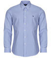 Ralph Lauren Hosszú ujjú ingek CHEMISE AJUSTEE SLIM FIT EN POPELINE UNIE Kék EU S - spartoo - 65 899 Ft