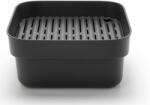 Brabantia SinkSide Washing Up Bowl hordozható mosogatótál kivehető szárítótálcával, csepegtetővel, 374x161x344mm, műanyag, sötétszürke - 302664 (302664)