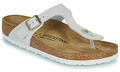 Birkenstock Lábujjközös papucsok Gizeh LENB Antique White Fehér 40