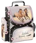 PASO lovas ergonomikus iskolatáska - Lovely Horses (PP25HA-525)