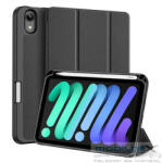 Apple iPad Mini (2021 / 2024) (8.3), mappa tok, Smart Case, érintőceruza tartó, Dux Ducis Domo, fekete - mobil-box - 6 369 Ft