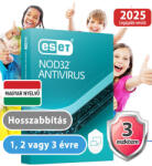 ESET NOD32 Antivrus 3 eszközre, 1 évre 30% kedvezménnyel tanárok, diákok, nyugdíjasok, EÜ dolgozók részére (eset_nod32_antivirus_3pc_akcio_1ev_hosszabbitas)