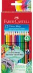 Faber-Castell Creioane colorate triunghiulare grip 2001 Faber-Castell, 12 culori/set