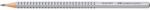 Faber-Castell Creion grafit B triunghiular grip 2001 Faber-Castell, gri