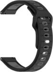  SPORTY Cserélhető szilikon szíj Garmin Vivoactive 6 fekete