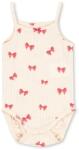 Konges Sløjd gyerek body MINNIE STRAP BODY GOTS KS103150 - bézs 50-56