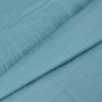 Takoy Dupla géz 240 cm kék fehér pöttyökkel