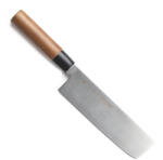 Satake Noushu Masamune Saku Nakiri konyhakés AUS-8A pengével és diófa markolattal - Japán minőség a konyhában (808-033)