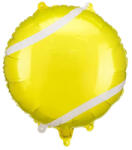 Partydeco Fólia lufi 18" 45cm Teniszlabda (LUFI927119)