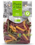 Pasta D'alba Paste Tricolore Penne din Porumb, Spanac si Sfecla Rosie Ecologice/Bio 250g