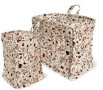Nuuroo Cos de depozitare din bumbac organic - Set 2 bucati - Lumi - Koala Flower - Nuuroo