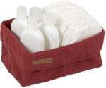 Little Dutch Cos de depozitare din bumbac - Pure Indian Red - Little Dutch